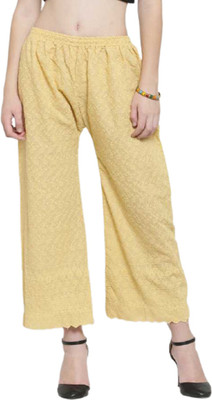 Style Access Slim Fit Women Beige Trousers