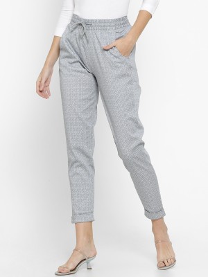 FOREVER 21 Regular Fit Women Grey Trousers