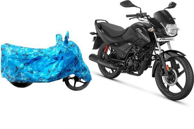 APKI APNI DUKAN Waterproof Two Wheeler Cover for Hero(Passion Pro i3S, Multicolor)