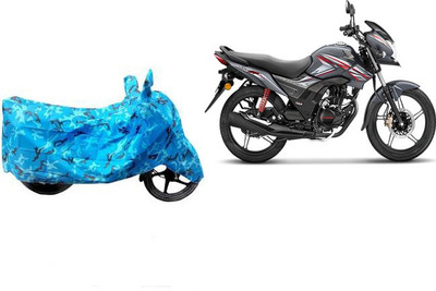 PRPaccessories Waterproof Two Wheeler Cover for Honda(CB Shine, Blue)