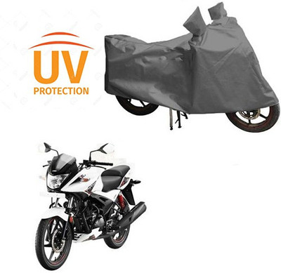 Atulit enterprises Waterproof Two Wheeler Cover for Hero(Ignitor, Grey)
