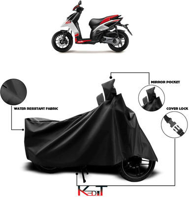 KEDIT Waterproof Two Wheeler Cover for Hero(SR 125, Black)