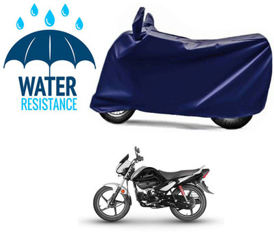 RONISH Waterproof Two Wheeler Cover for Hero(MotoCorp Splendor iSmart, Blue)