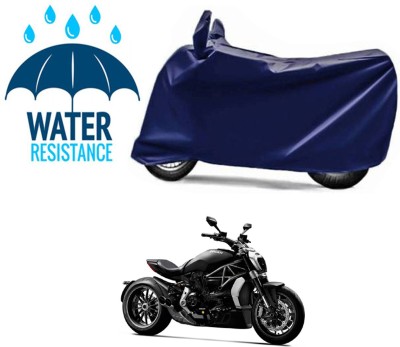 RONISH Waterproof Two Wheeler Cover for Ducati(XDiavel, Blue)