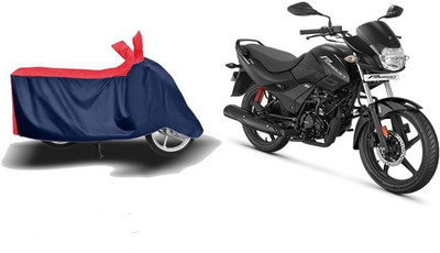 APKI APNI DUKAN Waterproof Two Wheeler Cover for Hero(Passion Pro i3S, Red, Blue)