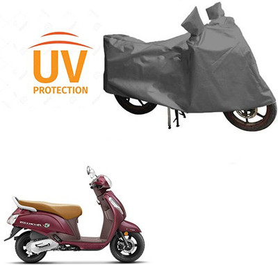 Atulit enterprises Waterproof Two Wheeler Cover for Suzuki(Access SE, Grey)
