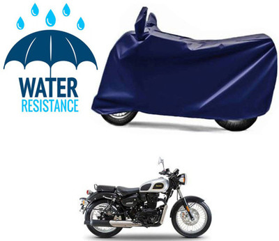 RONISH Waterproof Two Wheeler Cover for Benelli(Imperiale 400, Blue)