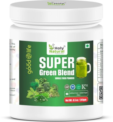 Holy Natural Super Green Blend Whole Food Powder – 241 GM(241 g)