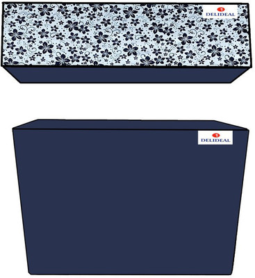 Delideal Air Conditioner  Cover(Width: 45 cm, Blue)