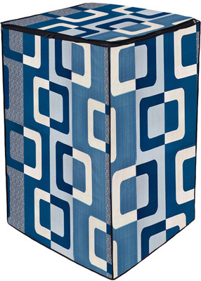 Wings Star Top Loading Washing Machine  Cover(Width: 78 cm, Blue)