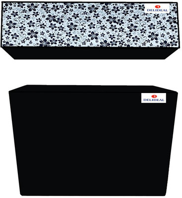 Delideal Air Conditioner  Cover(Width: 46 cm, Blue)