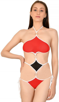 GuSo Shopee Embroidered, Self Design, Solid Babydoll