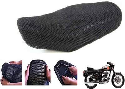 Shopland SEAT-COVER-NET-096SL Single Bike Seat Cover For Royal Enfield Electra 500