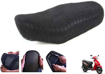 Shopland SEAT-COVER-NET-275SL Single Bike Seat Cover For TVS Wego