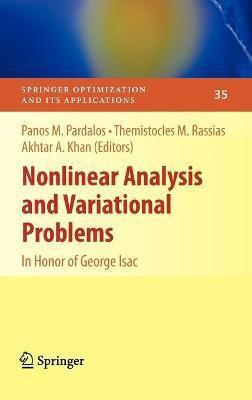 Nonlinear Analysis and Variational Problems(English, Hardcover, unknown)
