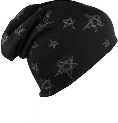 iSweven Printed, Solid Beanie Cap