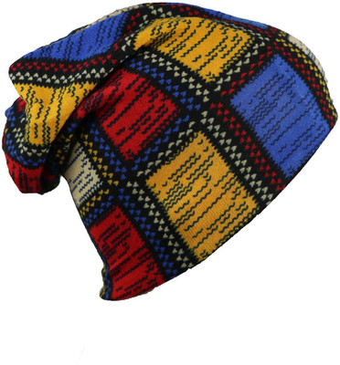 iSweven Printed, Solid Beanie Cap