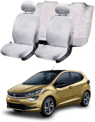 Chiefride Cotton Car Seat Cover For Tata Altroz(All Detachable Headrest, With Back Seat Arm Rest, 5 Seater, 2 Back Seat Head Rests)