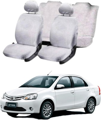 Chiefride Cotton Car Seat Cover For Toyota Etios(5 Seater)