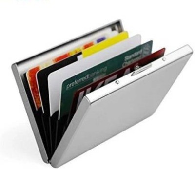 Style 98 6 Card Holder(Set of 1, Silver)