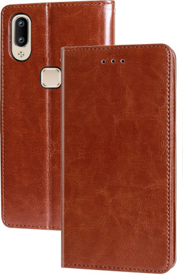 Unistuff Back Cover for Vivo Y91, Vivo Y93, Vivo Y95(Brown, Dual Protection, Pack of: 1)