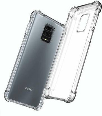 MOBIGENIX Bumper Case for MI REDMI NOTE 9 PRO(Transparent, Shock Proof, Silicon, Pack of: 1)