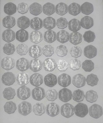 NUMISTENT 5 10 20 PAISE FOR COLLECTION(PACK OF 100) Medieval Coin Collection(100 Coins)