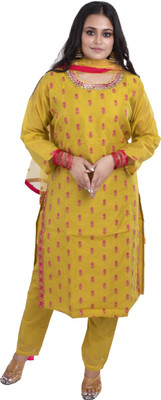 DRESSED UP DIVAS Women Kurta Palazzo Set