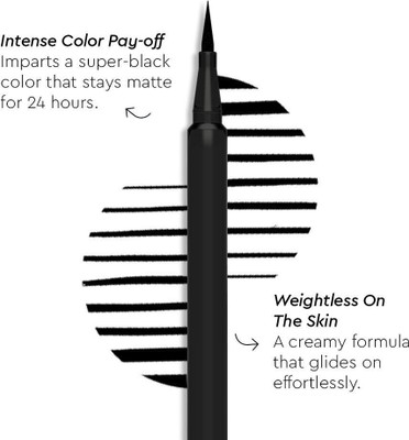 MYEONG Waterproof Soft-Matte Eyeliner Pen 2.5 g(BLACK)