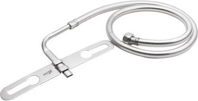 Mocksh Premium Quality 304 Grade Stainless Steel Multi Type Jet Spray / Toilet Jet / Toilet Bidet Hands-Free Spray with 1.5 Meter Heavy PVC Hose (Chrome), Pack Of 1 Faucet Set