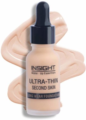 Insight Ultra-Thin Second Skin Long Wear Foundation (02-ROSE BEIGE) Foundation(Rose Beige, 20 ml)