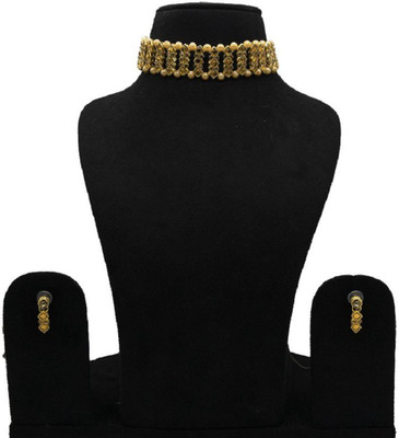 VIVA VIRAL Alloy Gold Jewellery Set(Pack of 1)