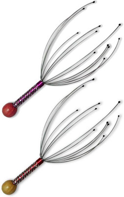 AKHI NA786 Head Neck Scalp Massager - Set of 2 Multipurpose Relaxer Massager Massager(Multicolor)