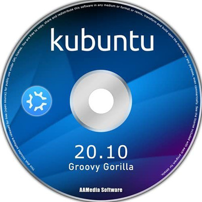 best deal New Kubuntu 20.10 64bit Desktop Live Bootable DVD Rom Linux Operating System 64 Bit