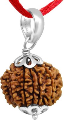 NAVYAKSH 11 mukhi NEPALI rudraksha silver pendent Silver Wood Pendant Silver Wood