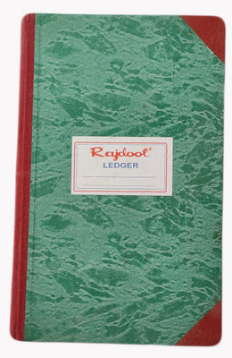 rekha binders Ledger Book No 6 (204 pages) RBKL50 1-Part Account Book(1 Sets)