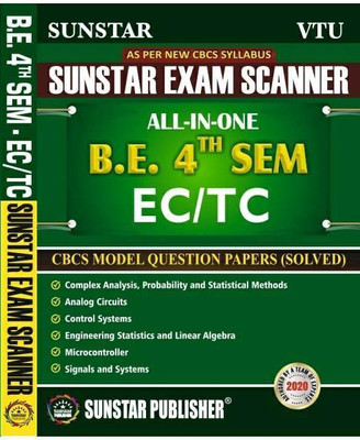 4th Sem B.E EC/TC Sunstar Exam Scanner(Paperbcak, Team of Experts)