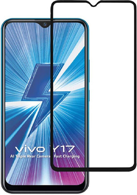 SMM Edge To Edge Tempered Glass for vivo Y17(Pack of 1)