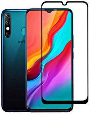 TESPARK Edge To Edge Tempered Glass for Infinix Hot 8(Pack of 1)