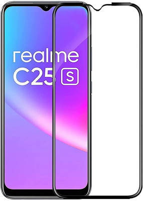 TESPARK Edge To Edge Tempered Glass for Realme C25s(Pack of 1)