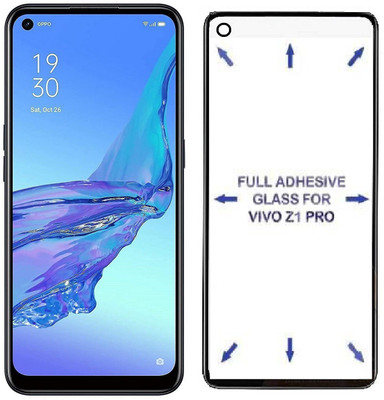 VIHAT Edge To Edge Tempered Glass for Vivo Z1 Pro(Pack of 1)
