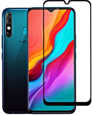 TESPARK Edge To Edge Tempered Glass for Infinix Hot 8(Pack of 1)