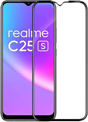 TESPARK Edge To Edge Tempered Glass for Realme C25s(Pack of 1)