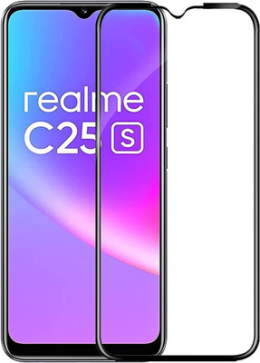 TESPARK Edge To Edge Tempered Glass for Realme C25s(Pack of 1)