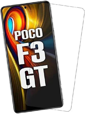 ISAAK Tempered Glass Guard for Poco F3 GT(Pack of 1)