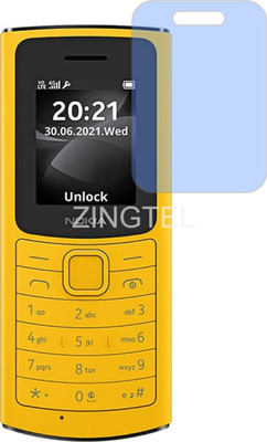 ZINGTEL Tempered Glass Guard for NOKIA 110 4G (Impossible AntiBlue Light)(Pack of 1)