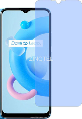 ZINGTEL Tempered Glass Guard for REALME C20 A (Impossible AntiBlue Light)(Pack of 1)
