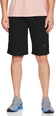 JOCKEY Solid Men Black Regular Shorts