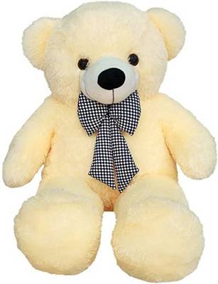 RSS SOFT TOYS Stuffed toys 3 feet Cream teddy bear for girls boys