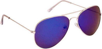 Aantic Rectangular Sunglasses(For Men, Blue)